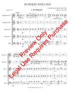Scherzo and Lied for Brass Quintet