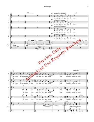 This is the American Earth for SATB Choir