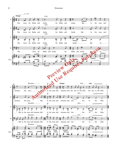This is the American Earth for SATB Choir