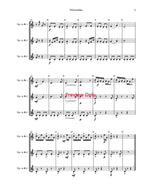 Sheet music with musical notation on a white background