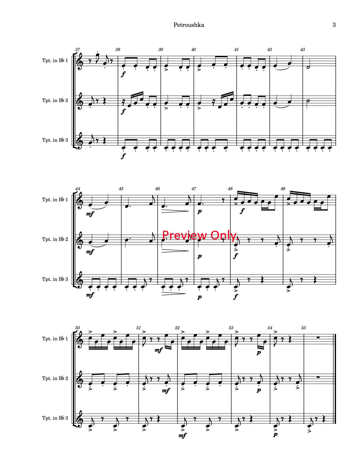 Sheet music with musical notation on a white background