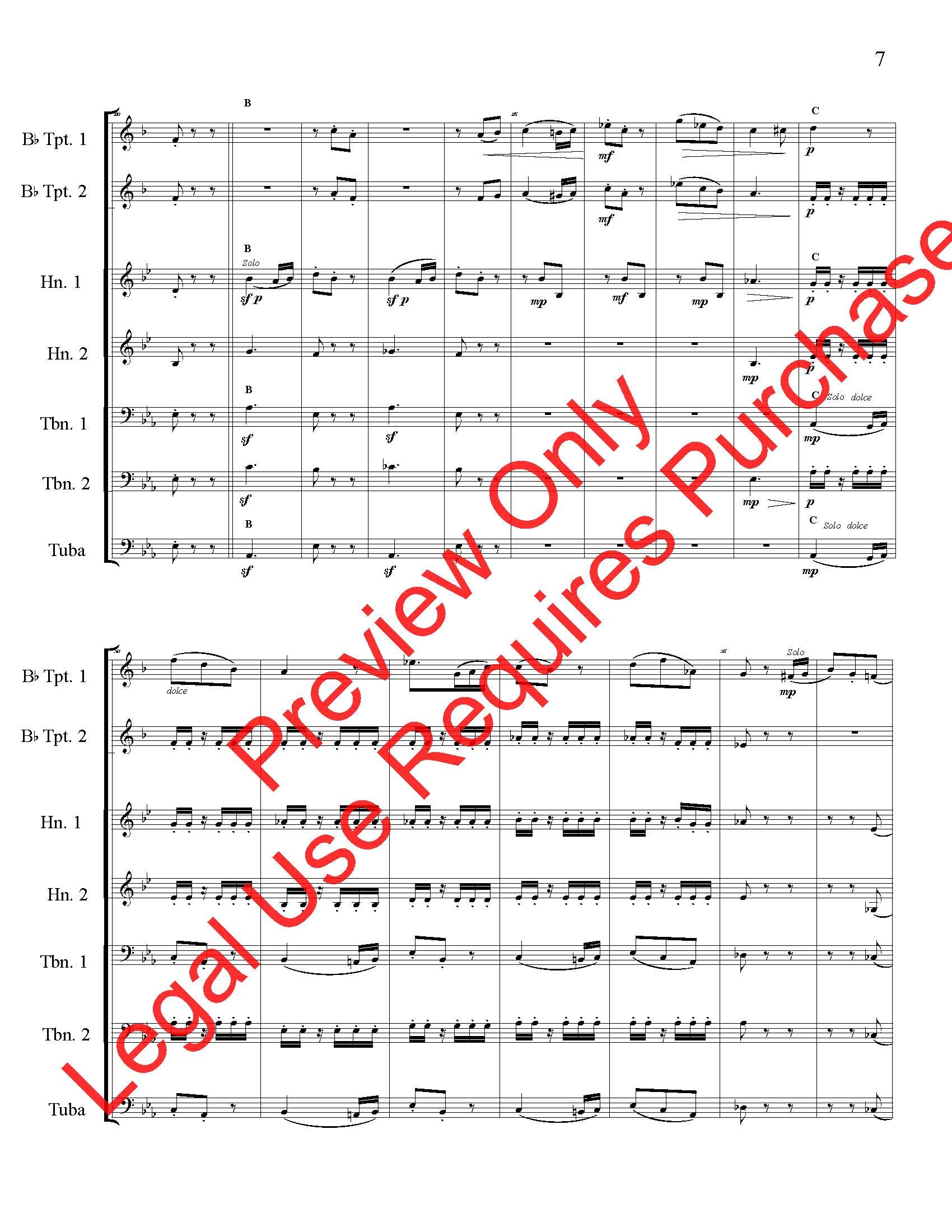 Three Pieces (Ludwig Maurer) - Brass Quintet