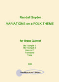 Variations on a Folk Theme (1965) for Brass Quintet
