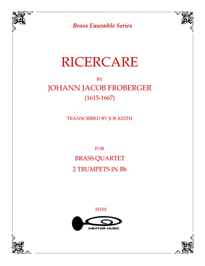 Ricercare for Brass Quartet (Froberger)