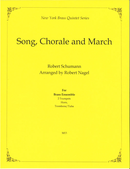 Song, Chorale and March for Brass Quintet