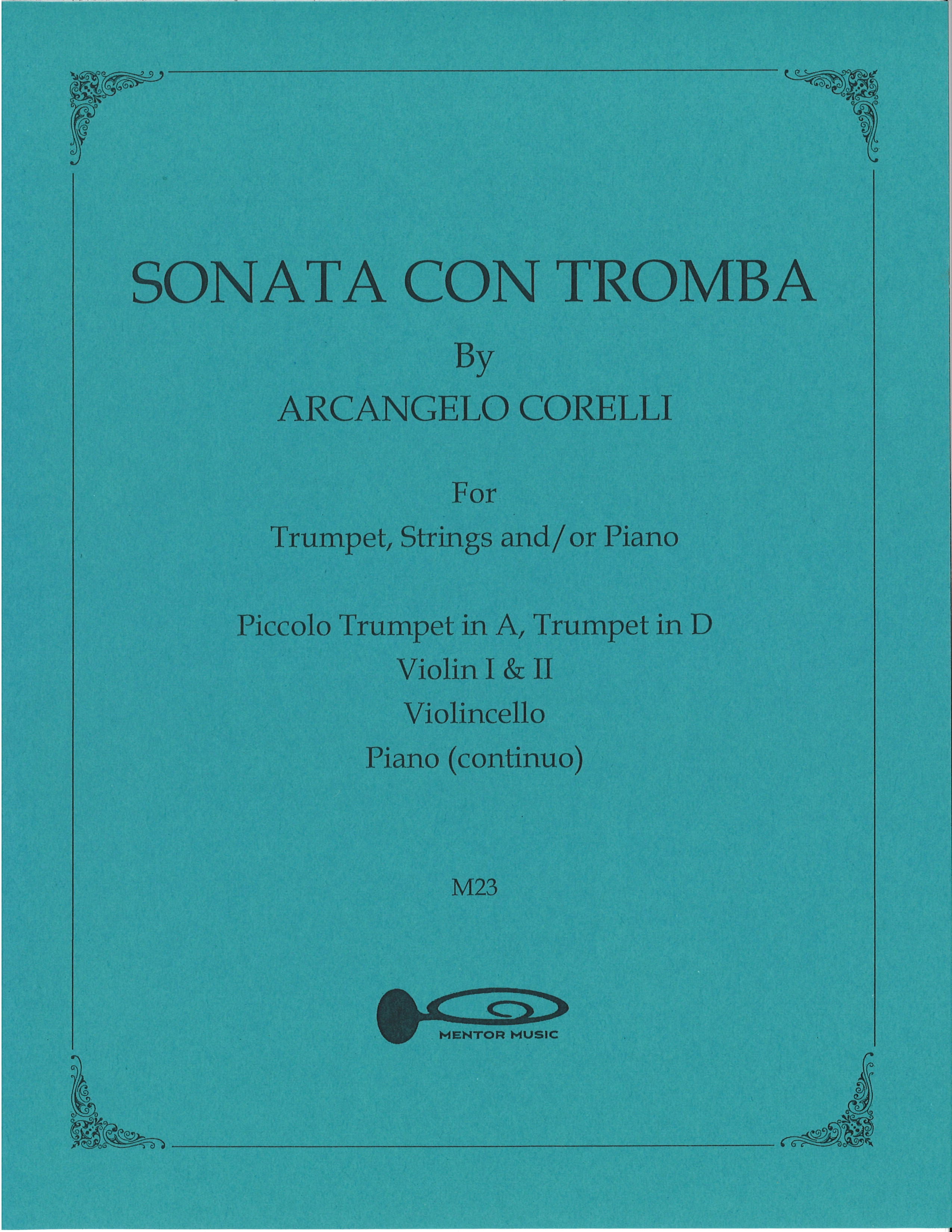Sonata Con Tromba (String Supplement)