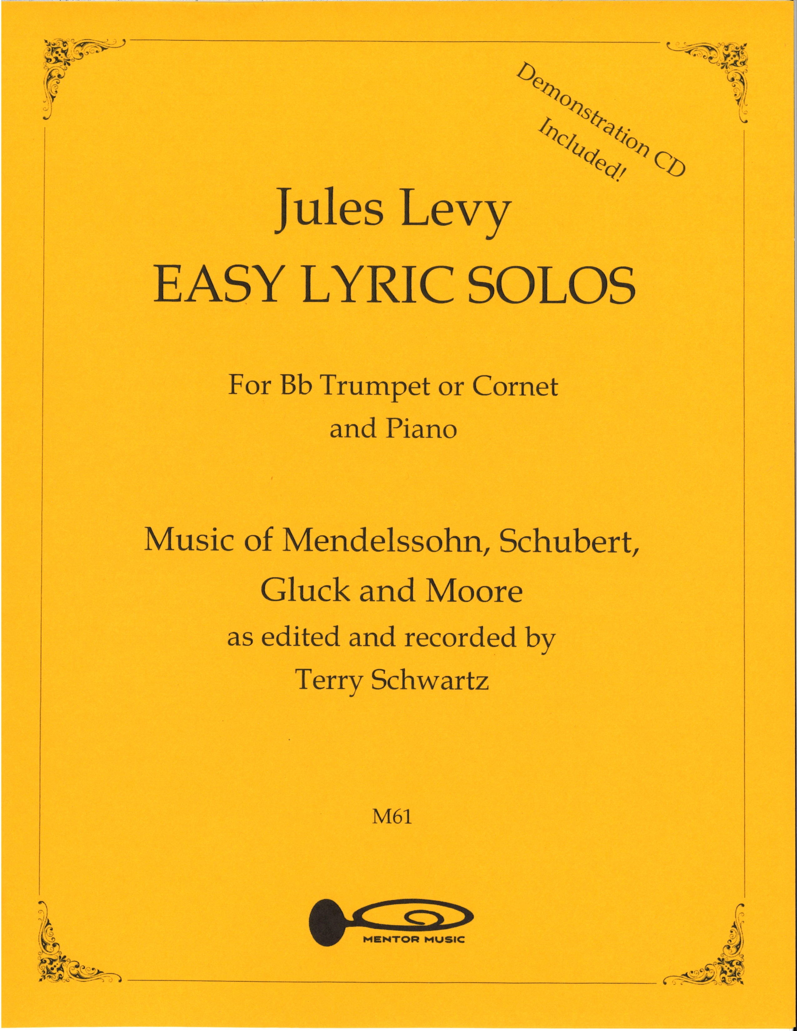 Easy Lyric Solos for Trumpet (Book with CD)