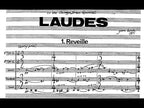 Laudes by Jan Bach for Brass Quintet
